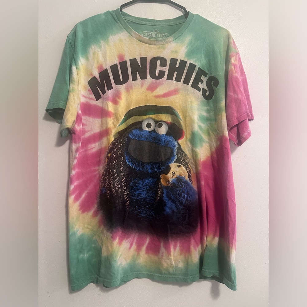 Sesame Street Tie-Dye Munchies Tee